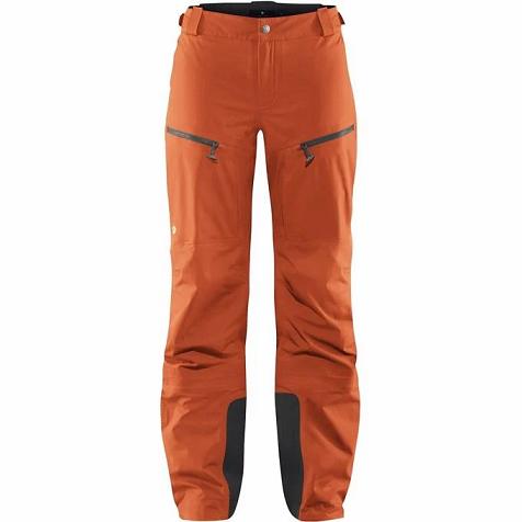 Fjällräven Women Bergtagen Walking Pants Orange PH251051 Philippines